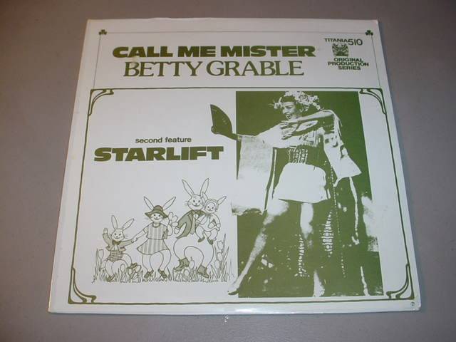 CALL ME MISTER / STARLIFT SEALED LP - Betty Grable & Doris Day Film Soundtracks - Picture 1 of 1